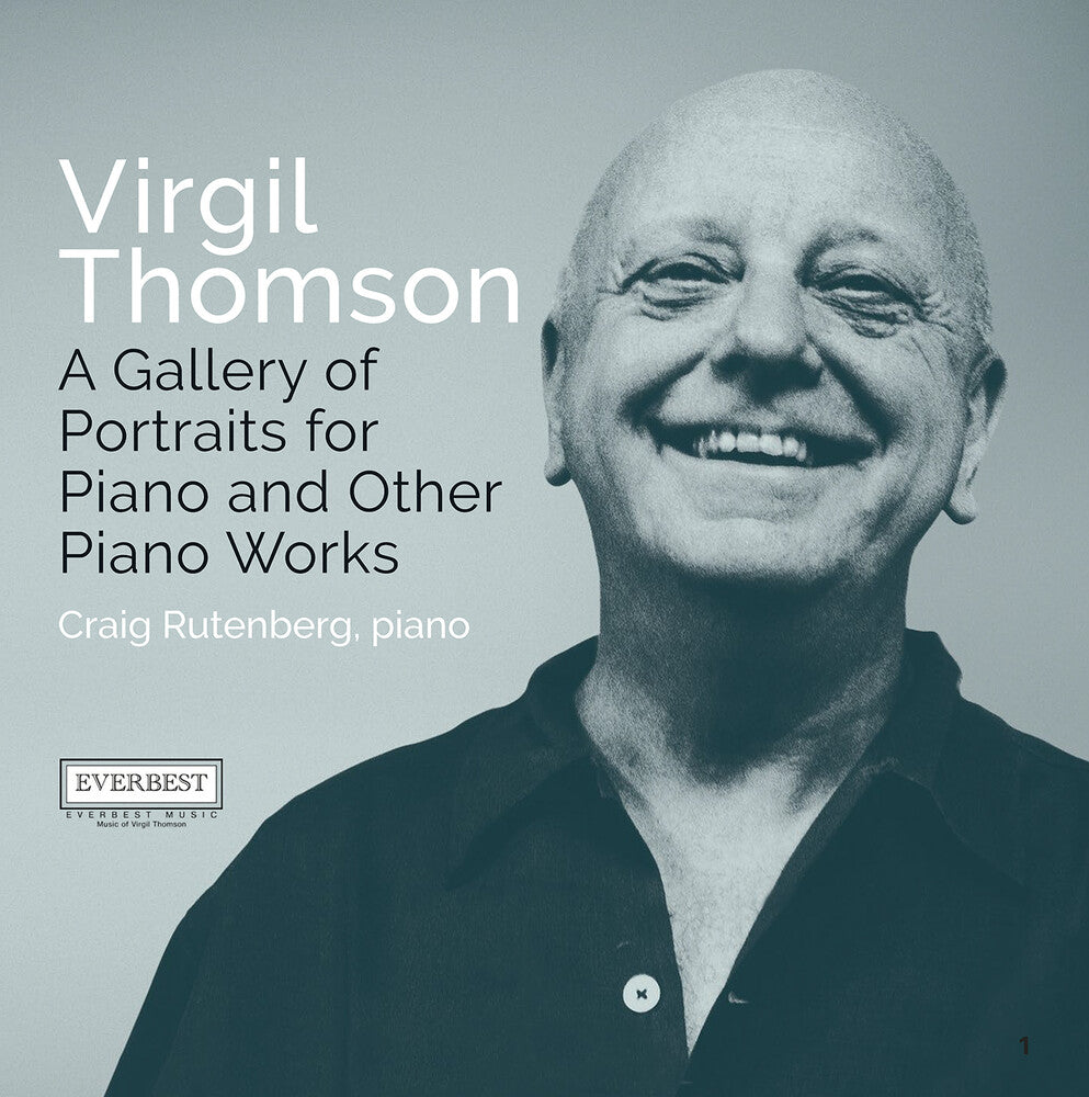 Thomson / Rutenberg - Gallery Of Portraits For Piano & Other Piano Works Music CD