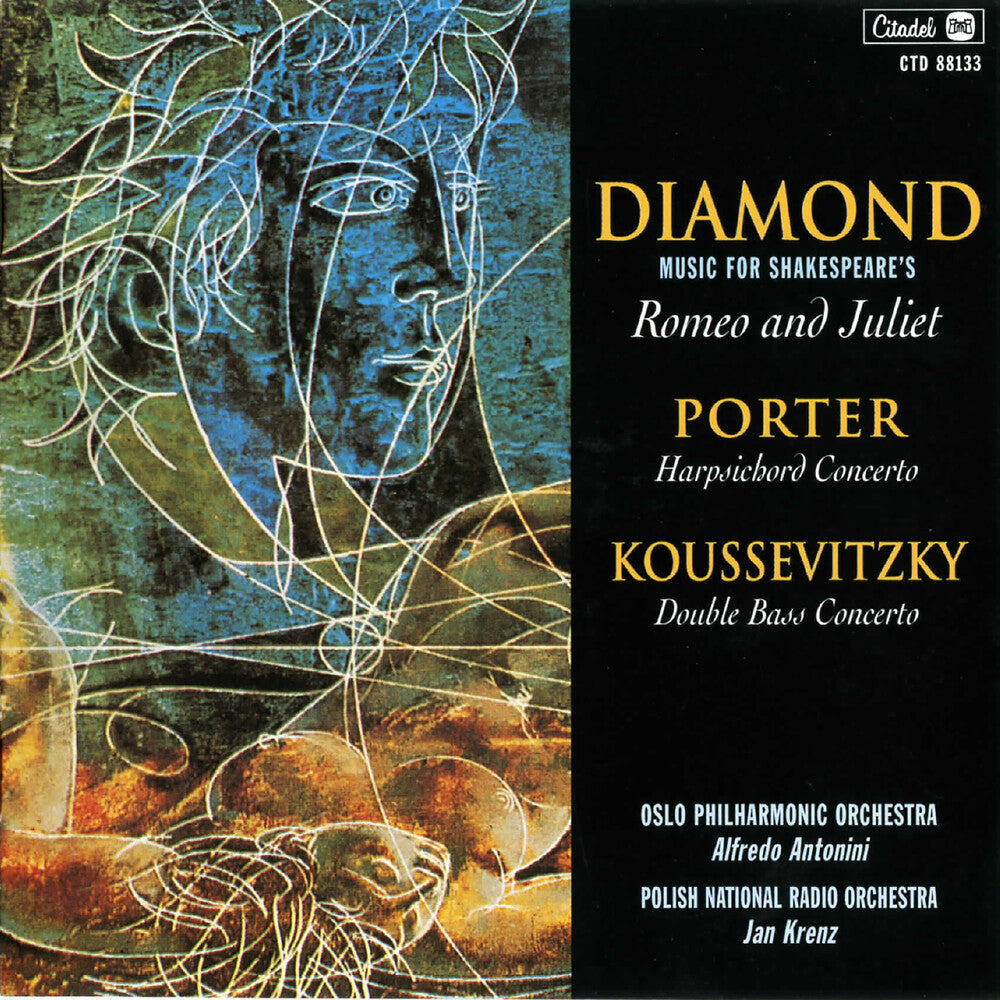 Diamond: Romeo and Juliet / Porter / Various - Diamond: Romeo And Juliet / Porter: Harpsichord Concerto / Koussevitsy : Double Bass Concerto (Various Artists) Music CD
