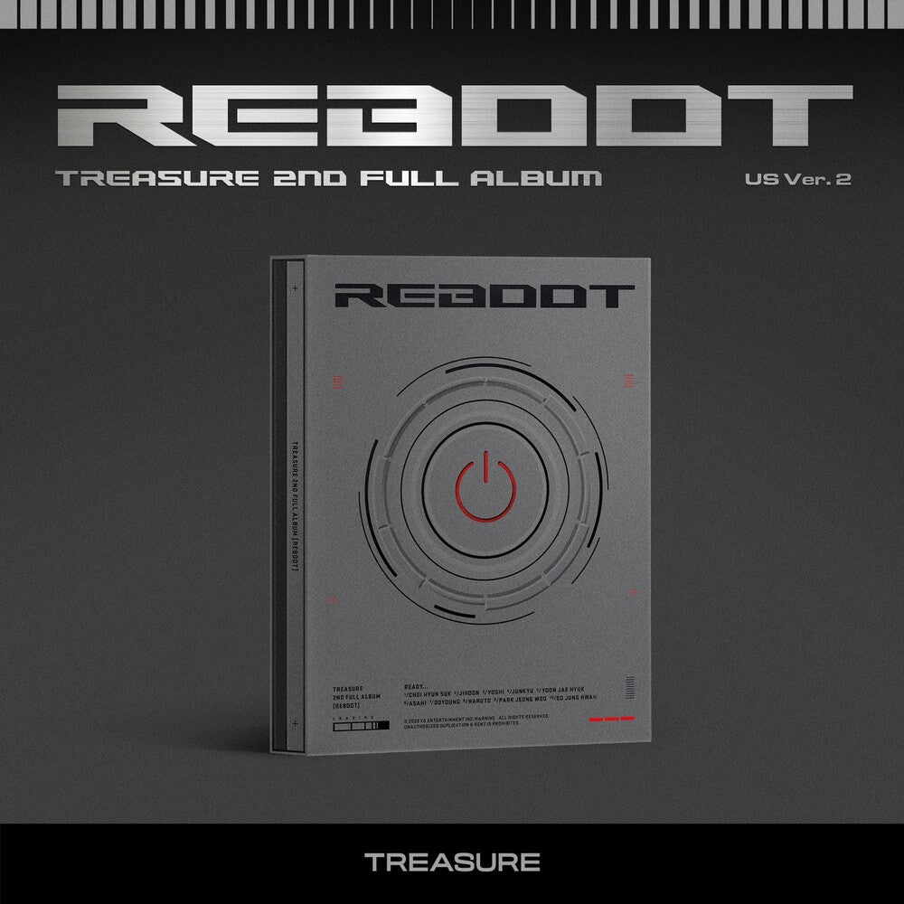 Treasure - 2nd Full Album 'reboot': Version 2 (Pcrd) (Phob) Music CD