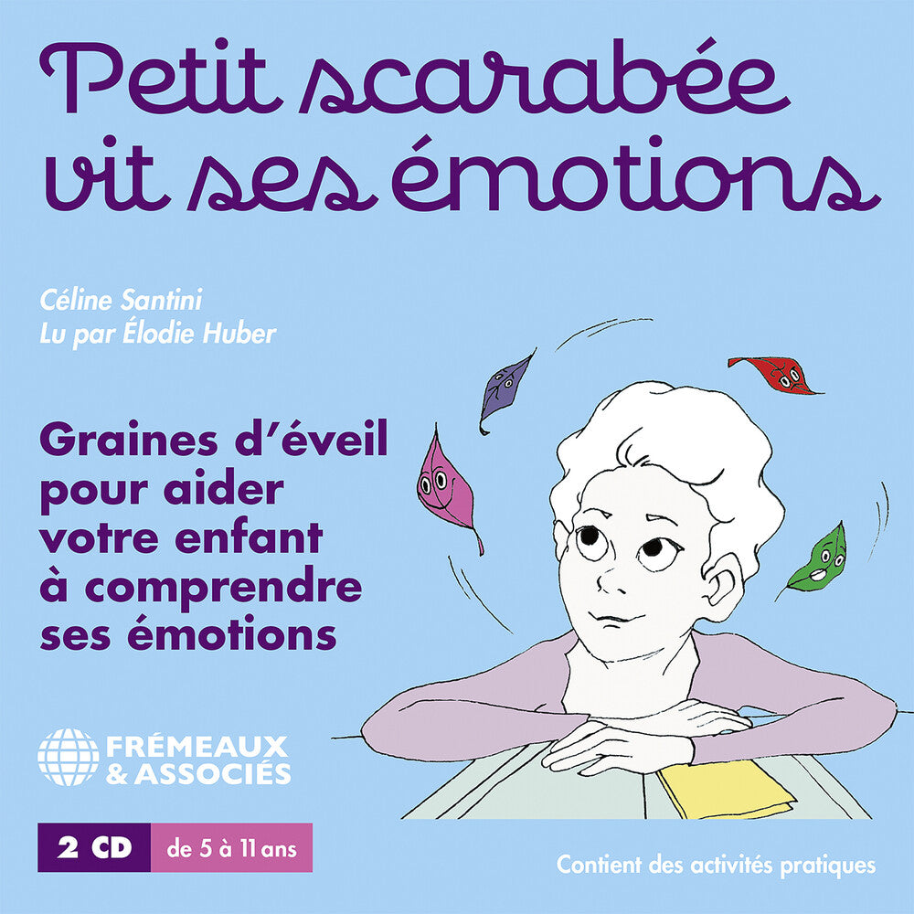 Celine Santini / Huber,Elodie - Petit Scarabee Vit Ses Emotions Graines Deveil Music CD
