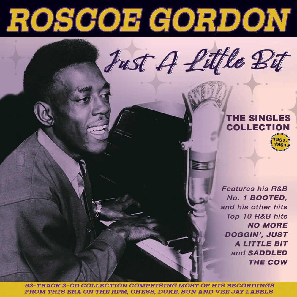 Roscoe Gordon - Just A Little Bit: The Singles Collection 1951-61 Music CD