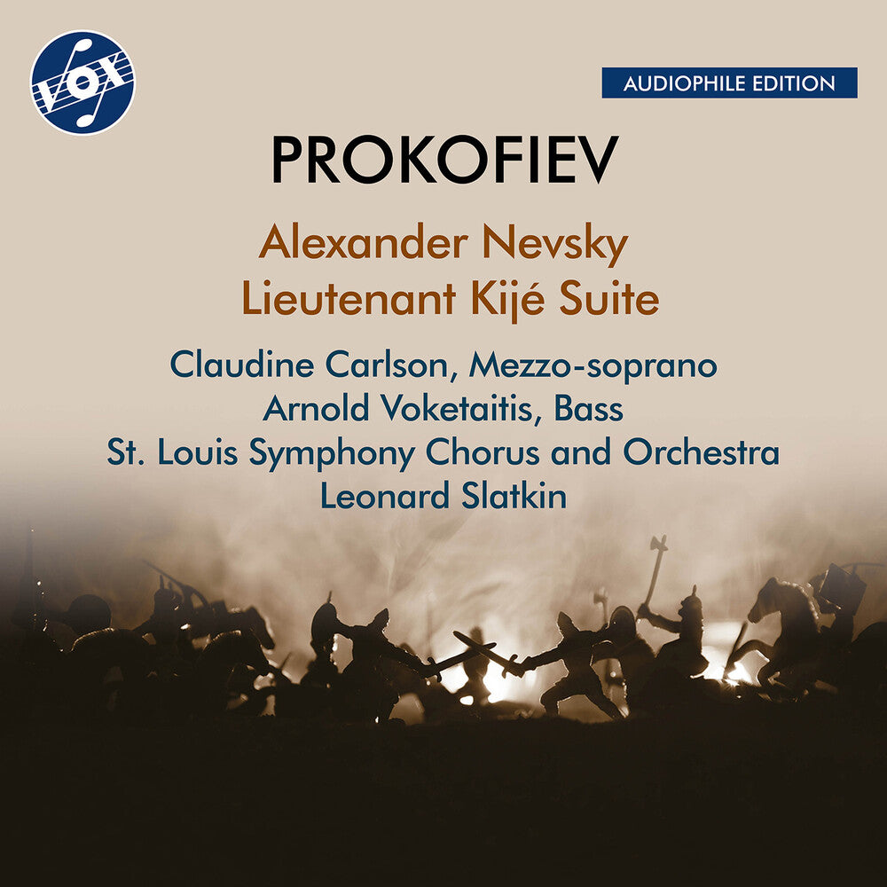 Prokofiev / Carlson / st. Louis Symphony Orchestra - Alexander Nevsky Op. 78 Lieutenant Kije Suite Music CD