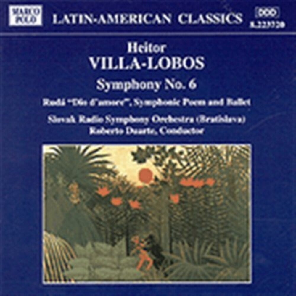 Villa-Lobos / Slovak Radio Sym Orchestra - Symphony 6 Music CD