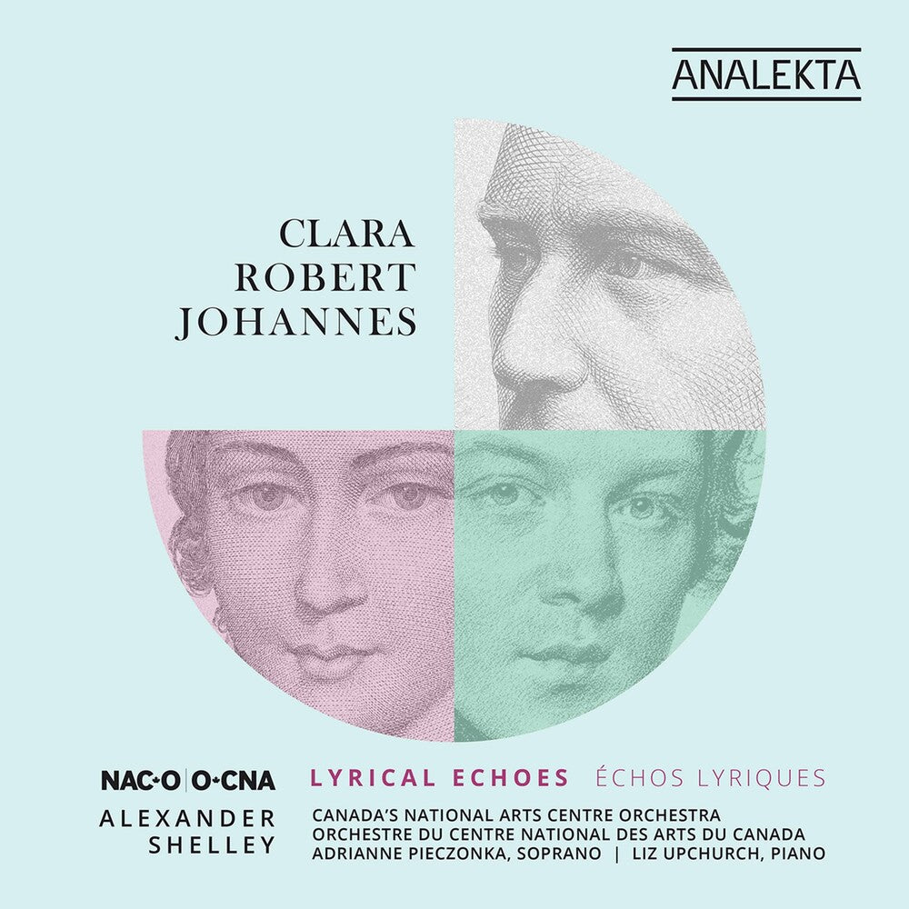 Clara Schumann & Robert / Brahms / Shelley - Clara Robert Johannes: Lyrical Echoes (Can) Music CD