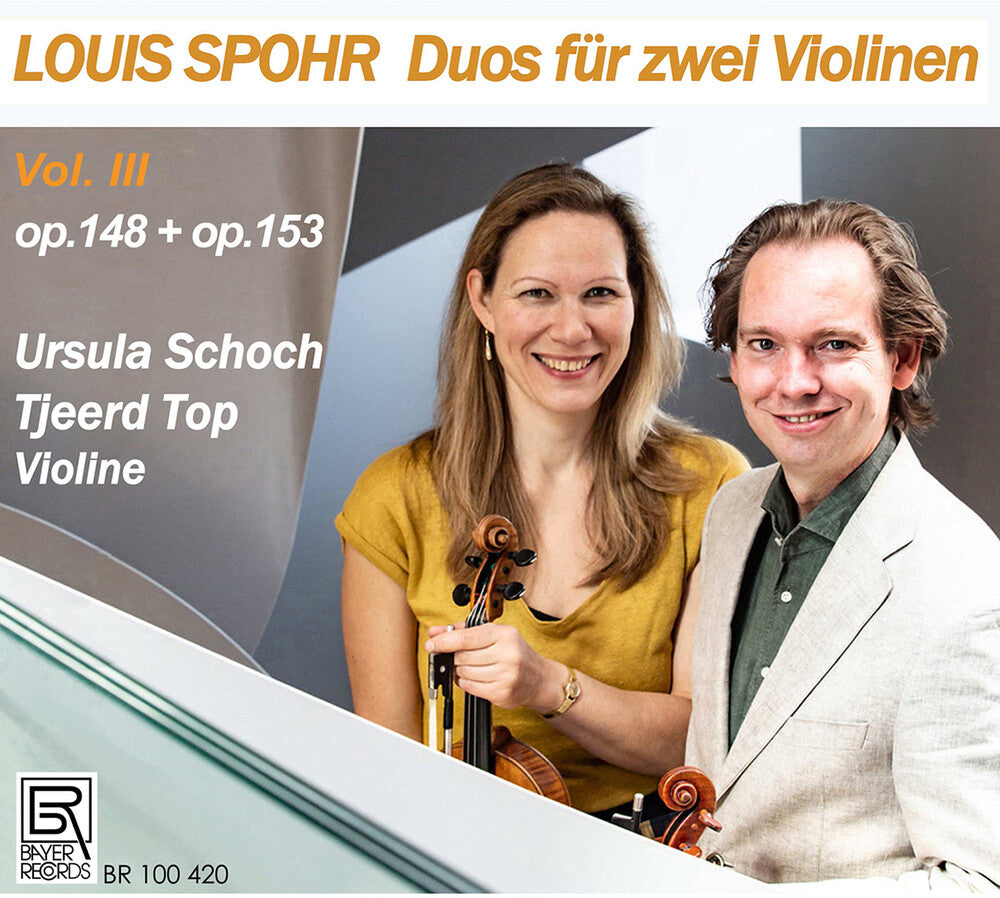 Spohr / Schoch - Duos Fur Zwei Violinen Vol. 3 Music CD