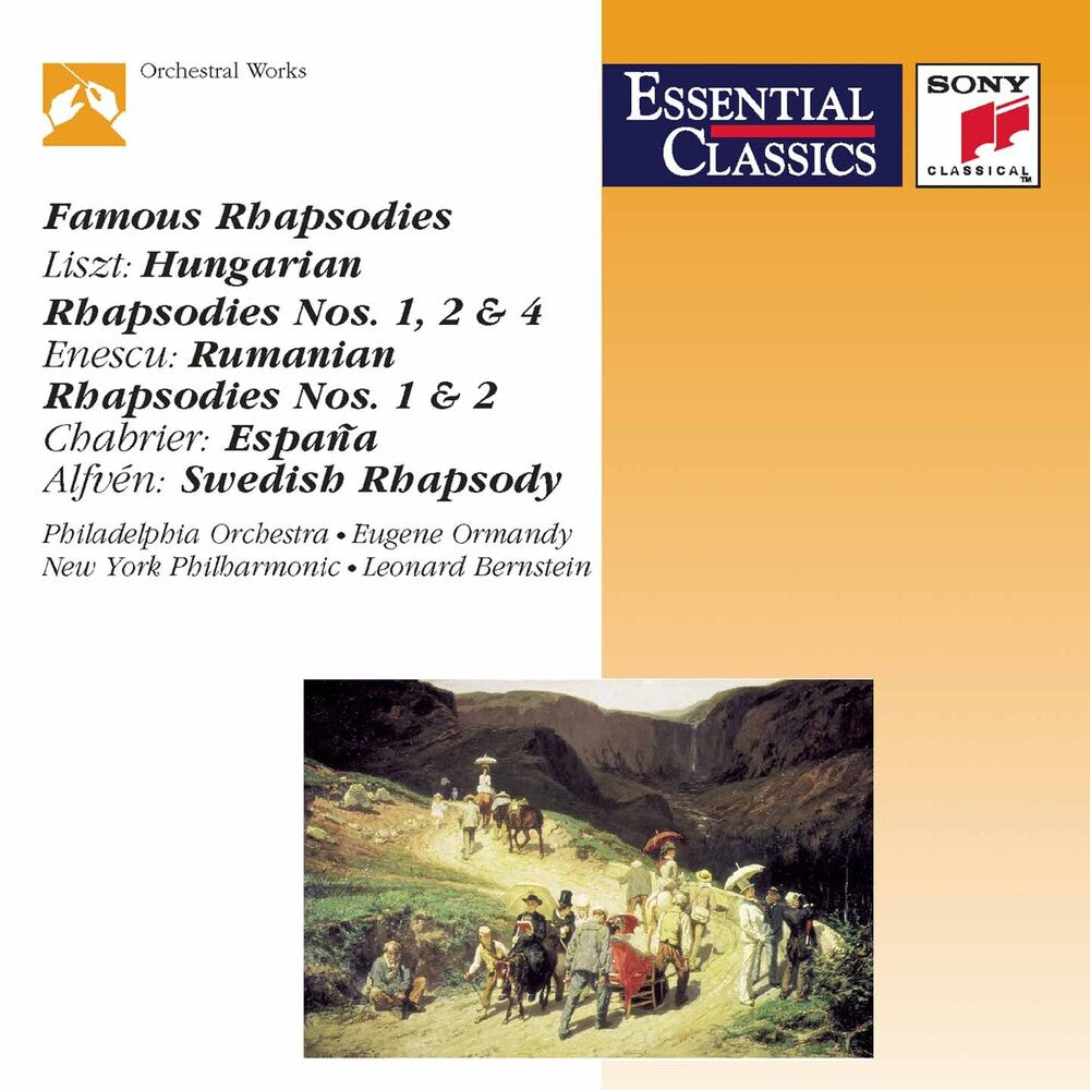 Eugene Ormandy - Famous Rhapsodies Music CD