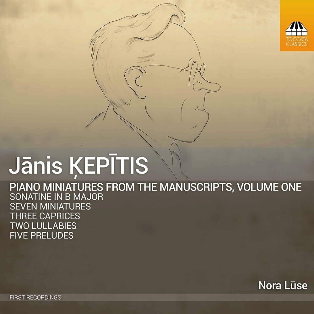 Kepitis / Luse - V1: Piano Miniatures Music CD