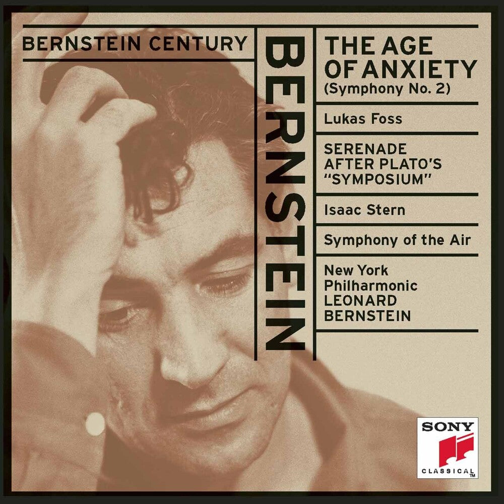 Leonard Bernstein - Bernstein: The Age Of Anxiety - Serenade - Foss - Stern - New York Philharmonic - Bernstein Music CD