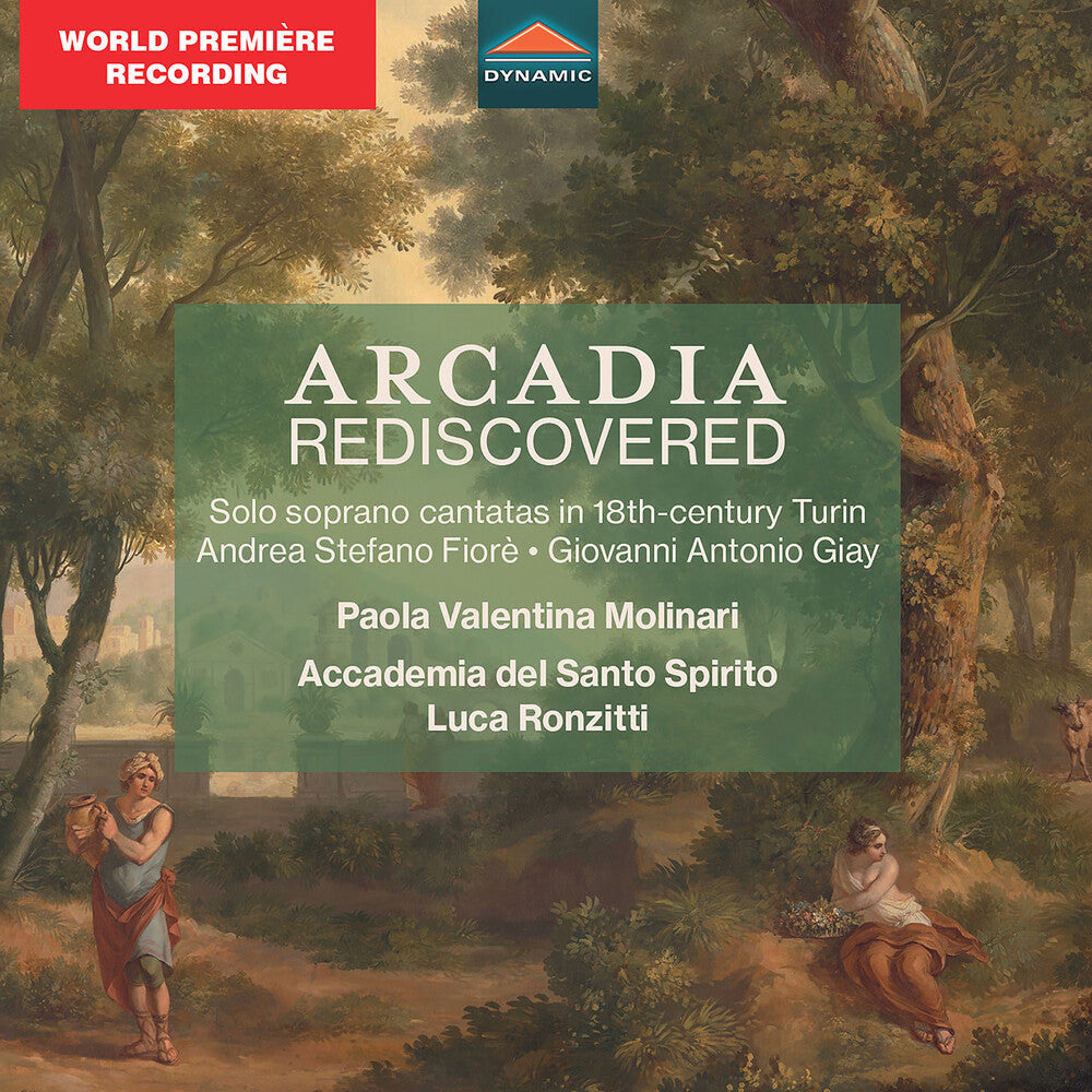 Accademia del Santo Spirito - Arcadia Rediscovered - Solo Soprano Cantatas In 18 Music CD