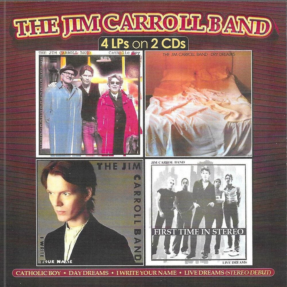 Jim Carroll Band - 4 Lps On 2 Cds (Catholic Boy / Day Dreams Music CD