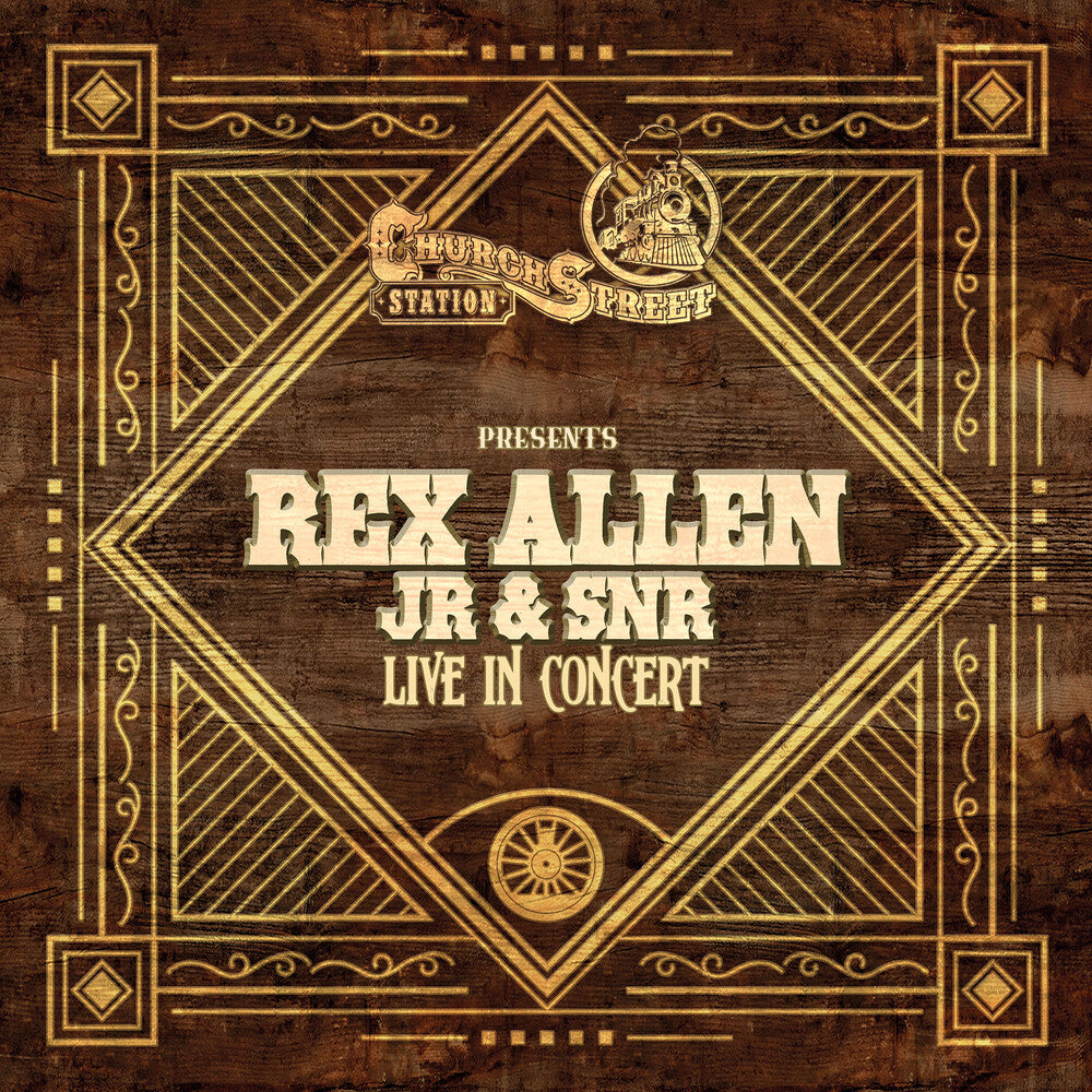 Rex Junior Allen & Rex Allen Senior - Live At Church Street Station (Mod) Music CD