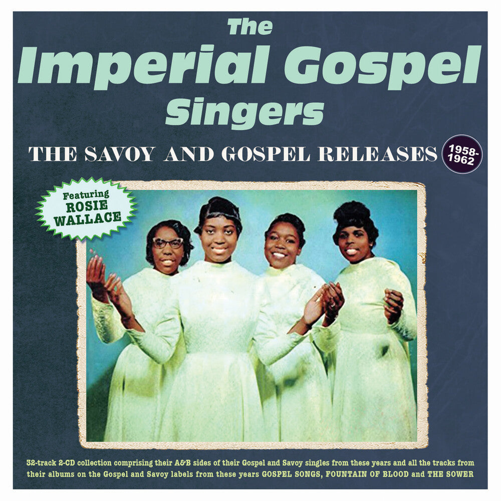 Imperial Gospel Singers - Savoy & Gospel Releases 1958-62 Music CD