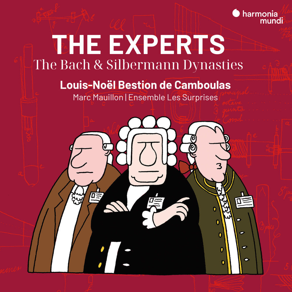 Louis-Noel Bestion De Camboulas - Experts: The Bach & Silbermann Families Music CD