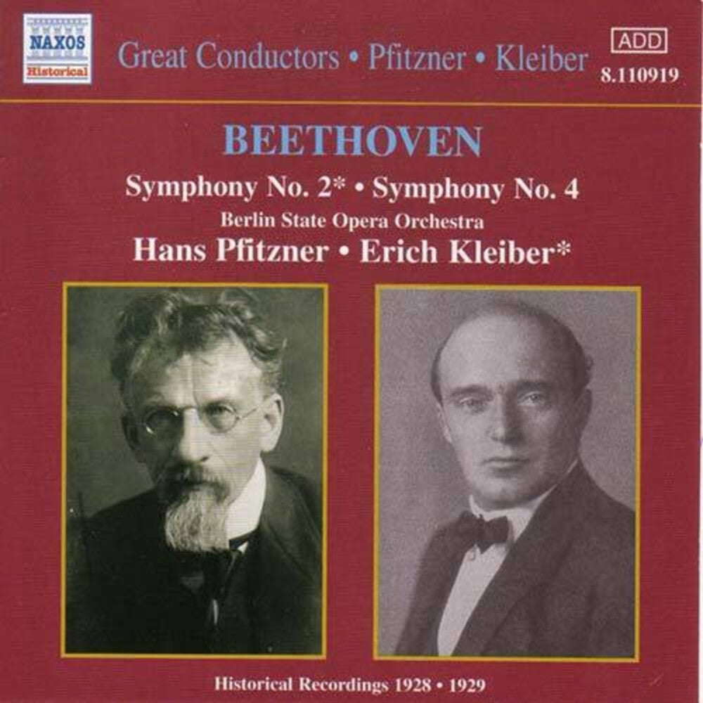 Berlin State Opera Orchestra - Symphonies No.2 & 4 Music CD