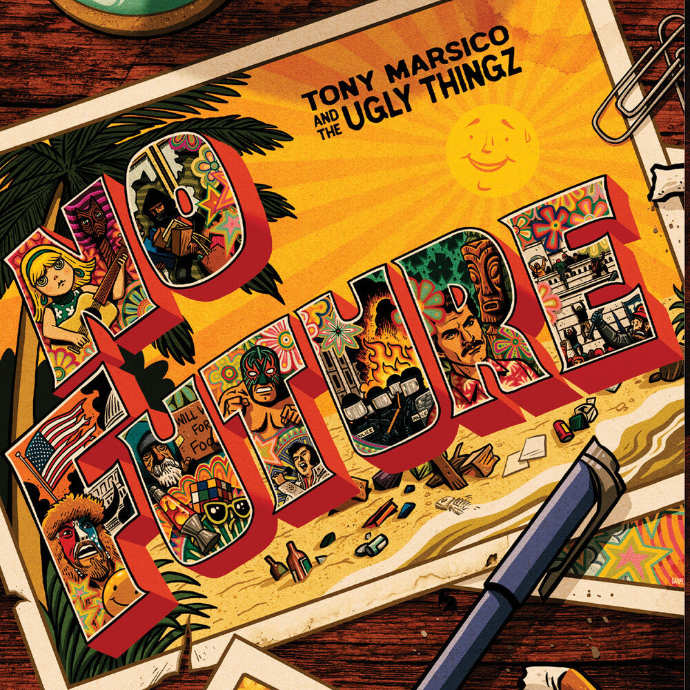 Tony Marsico & The Ugly Thingz - No Future Music CD