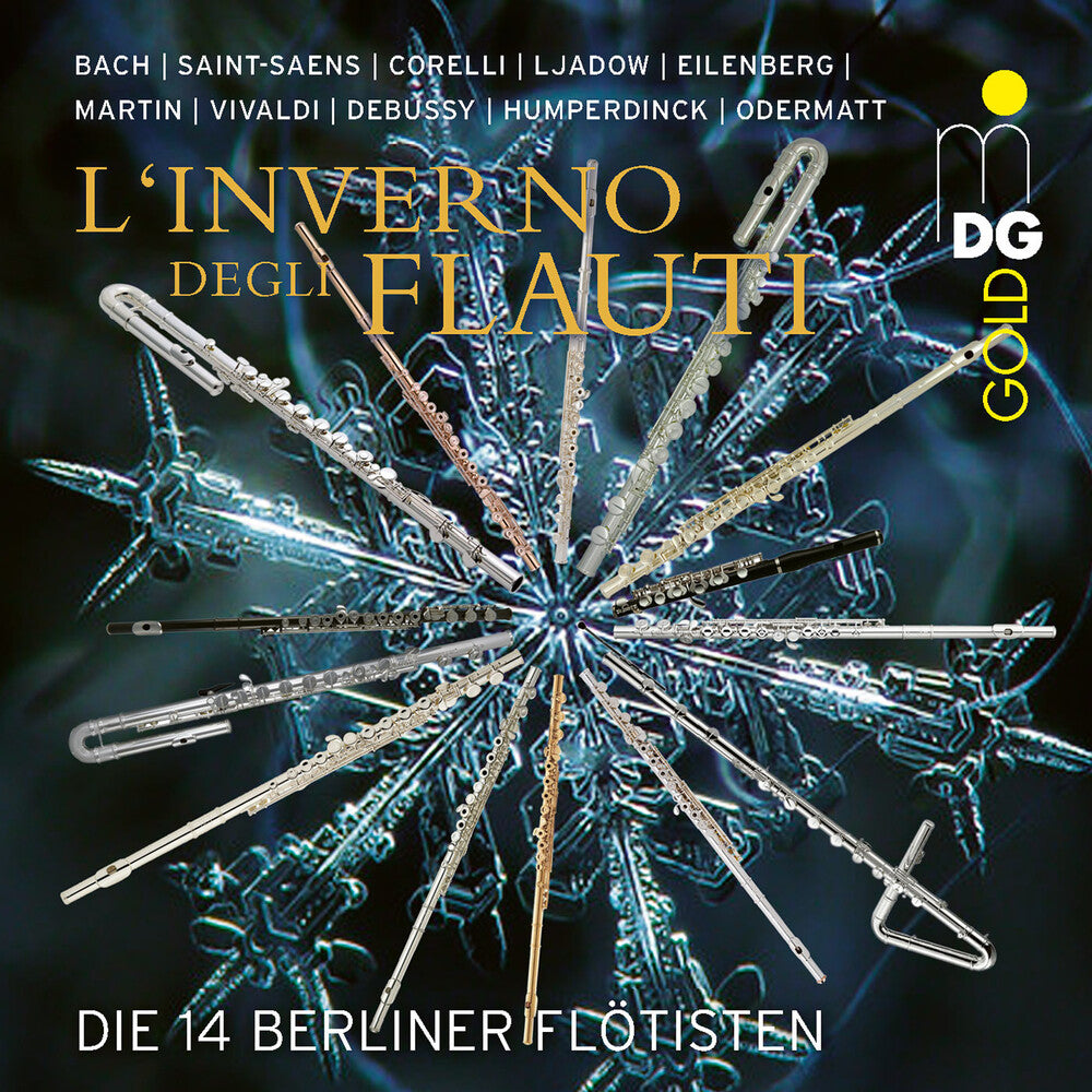 14 Flautists Of The Berliner Philharmoniker - Christmas Favourites From Bach Saint-Saens Corelli Music CD