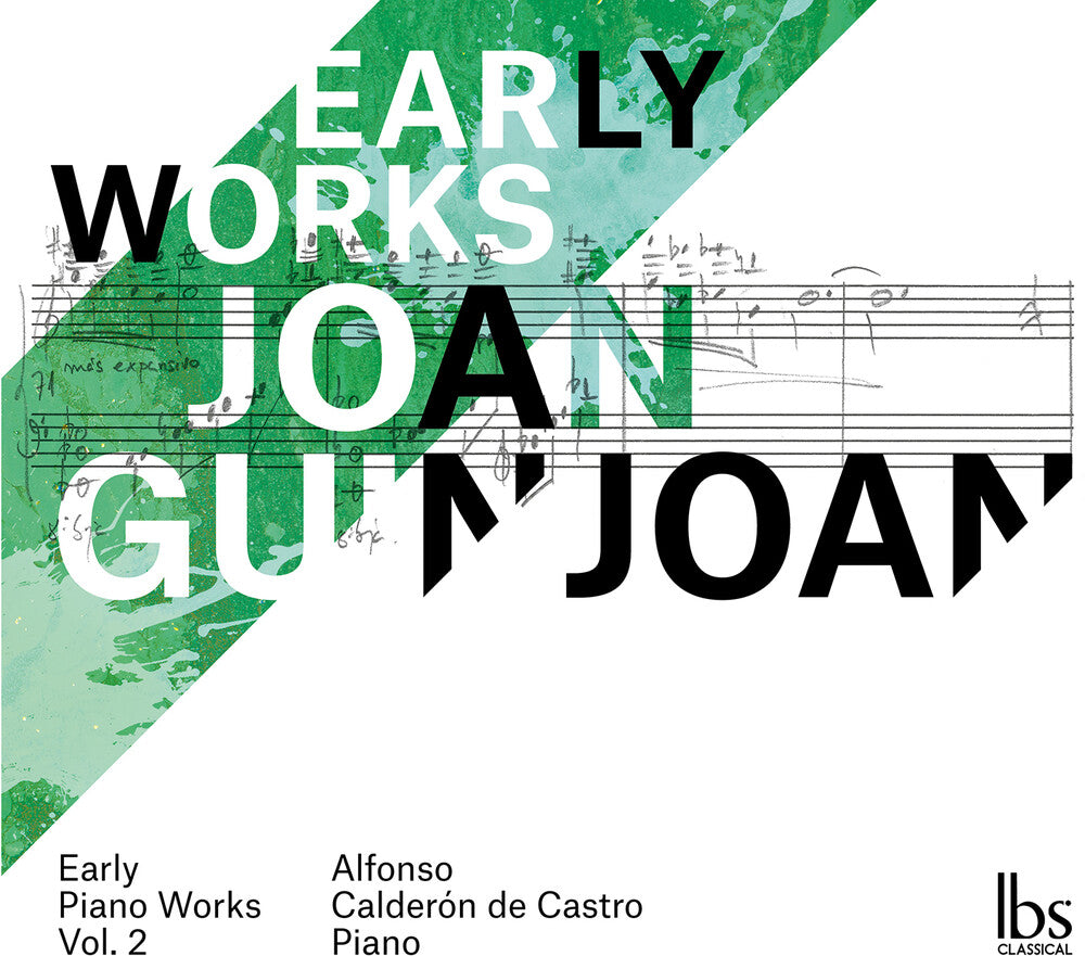 Guinjoan / Calderon De Castro - Early Piano Works Music CD