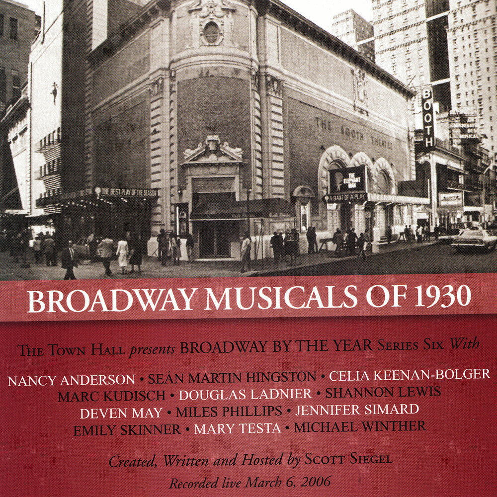 Broadway Musicals Of 1930 / O.B.C. - Broadway Musicals Of 1930 / O.B.C. Music CD