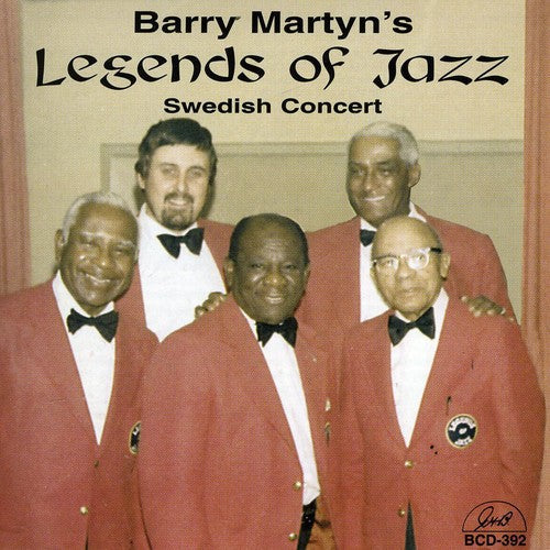 Barry Martyn Legends Of Jazz - Swedish Concert Music CD