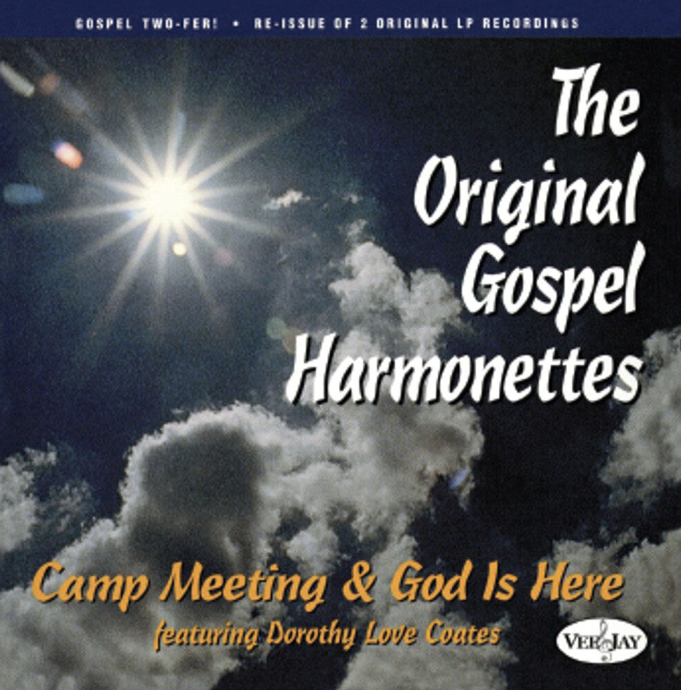 Original Gospel Harmonettes - Camp Meeting & God Is Here Music CD