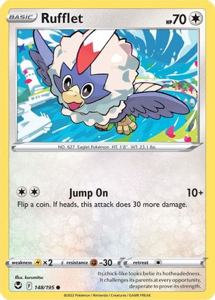 Rufflet 148/195 - SWSH12 Silver Tempest