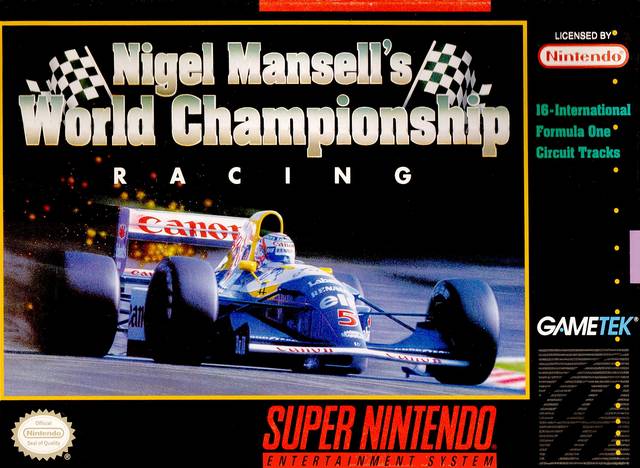 Nigel Mansell's World Championship Racing (Super Nintendo)