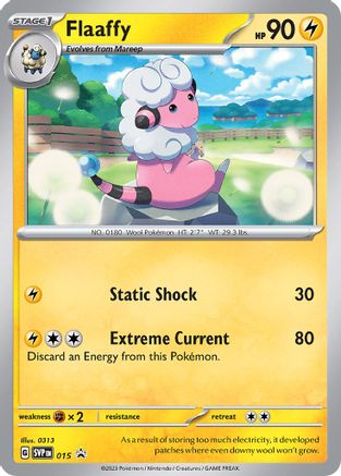 Flaaffy 015 - SV Scarlet & Violet Promo Cards
