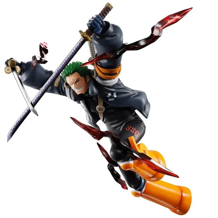 One Piece Roronoa Zoro Burst of Energy Masterlise Expiece Ichibansho Statue