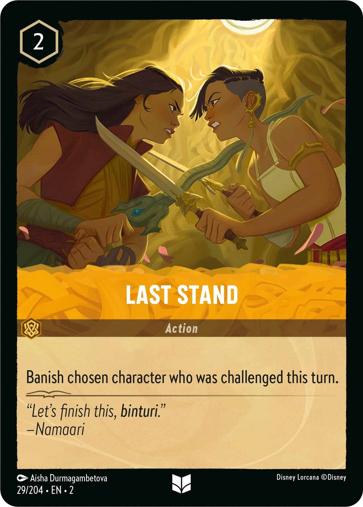 Last Stand (29/204) - Rise of the Floodborn Cold Foil