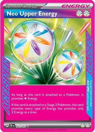 Neo Upper Energy 162/162 - SV05 Temporal Forces Holofoil