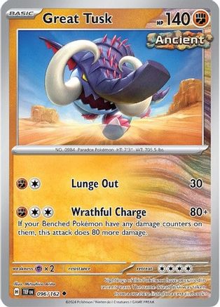 Great Tusk 096/162 - SV05 Temporal Forces