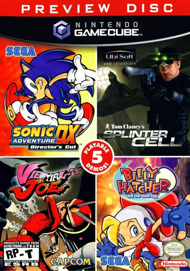 Nintendo Gamecube Preview Disc (Gamecube)