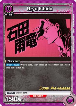 Uryu Ishida (UE01ST/BLC-1-034) - UE01ST BLEACH ThousandYear Blood War Super PreRelease Starter Deck