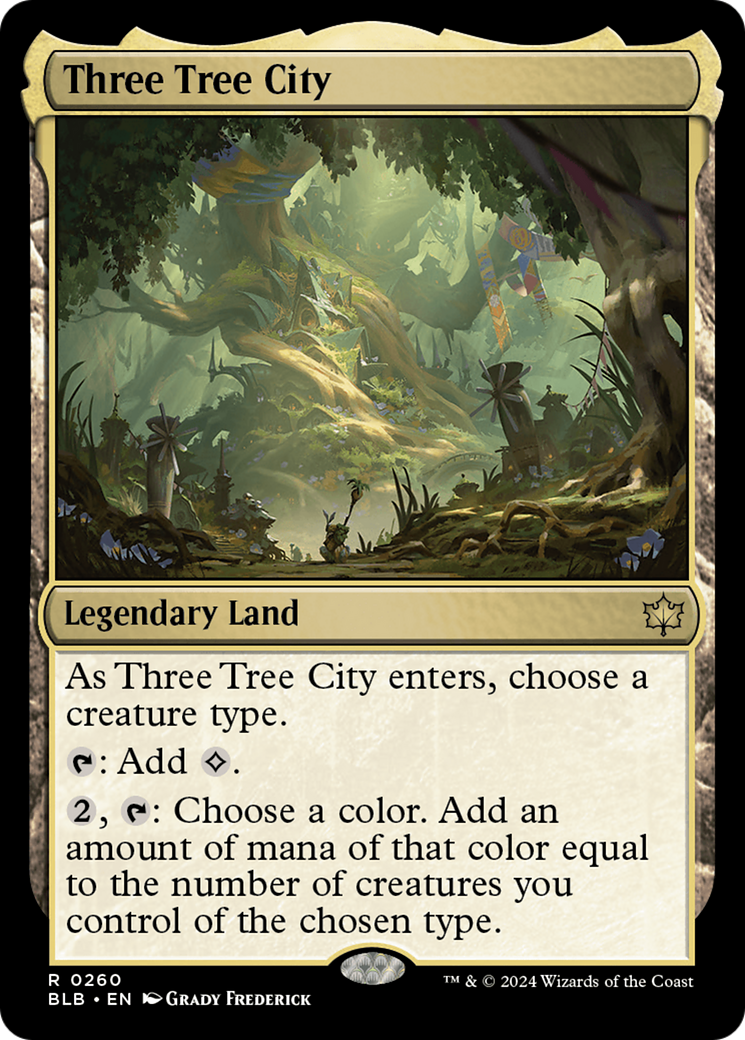 Three Tree City (BLB-260) - Bloomburrow