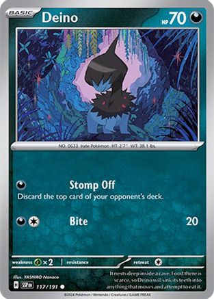 Deino 117/191 - SV08 Surging Sparks