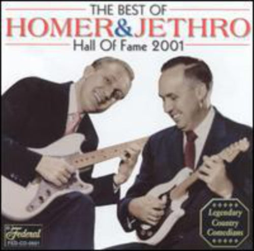 Homer & Jethro - The Best Of: Hall Of Fame 2001 Music CD