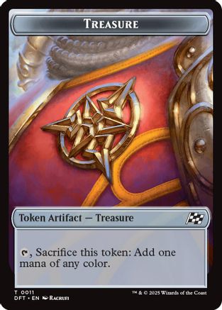 Treasure // Pilot Double-Sided Token (DFT-11 // 1) - Aetherdrift