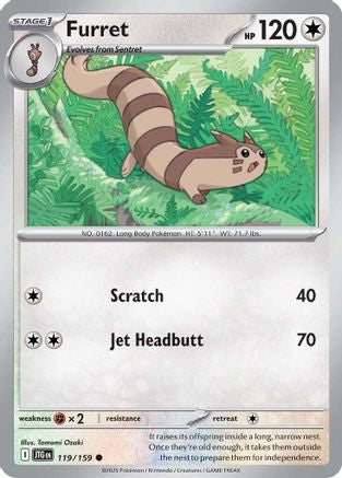 Furret 119/159 - SV09 Journey Together
