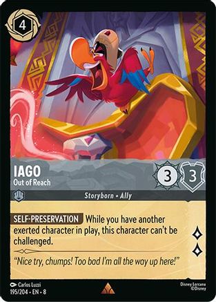 Iago - Out of Reach (195/204) - Reign of Jafar