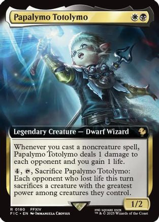 Papalymo Totolymo (Extended Art) (FIC-180) - Commander: FINAL FANTASY Foil