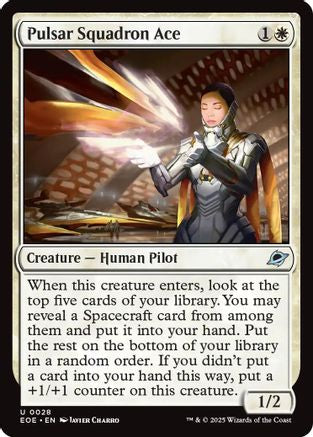 Pulsar Squadron Ace (EOE-028) - Edge of Eternities Foil