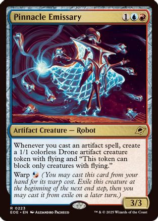 Pinnacle Emissary (EOE-223) - Edge of Eternities Foil