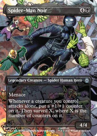 Spider-Man Noir (Borderless) (SPM-204) - Marvel's Spider-Man