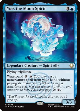 Yue, the Moon Spirit (TLA-083) - Avatar: The Last Airbender