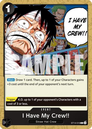 I Have My Crew!! (Reprint) (ST14-016) - Premium Booster -The Best- Vol. 2