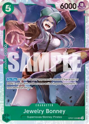 Jewelry Bonney - OP07-026 (Reprint) (OP07-026) - Premium Booster -The Best- Vol. 2 Foil