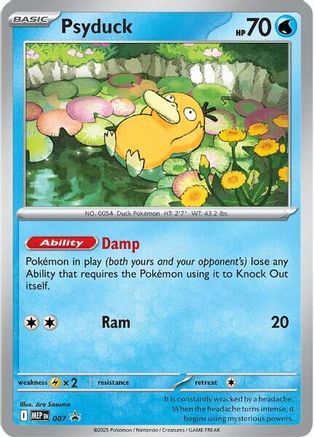 Psyduck 007 - ME Mega Evolution Promo Holofoil