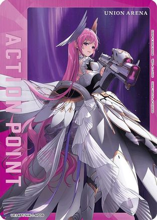Action Point Card (AP06) (UE14BT/NIK-1-AP06) - UE14BT GODDESS OF VICTORY NIKKE Foil