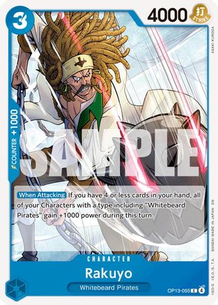 Rakuyo (OP13-055) - Carrying On His Will