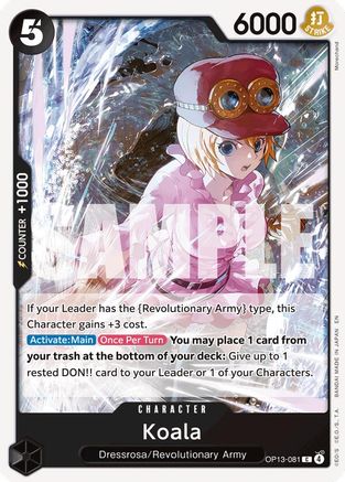 Koala (OP13-081) - Carrying On His Will